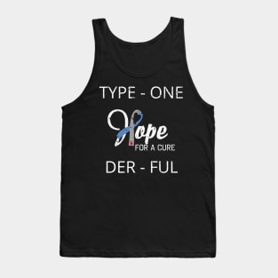 Funny Type 1 Diabetes - Diabetes Awareness Tank Top